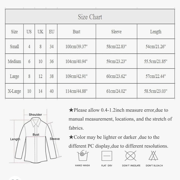 Classy striped cardigan size M - Picture 4 of 5